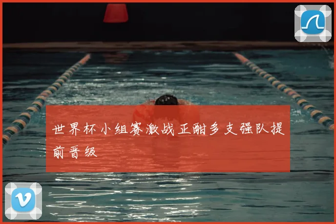 世界杯小组赛激战正酣多支强队提前晋级